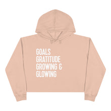 Load image into Gallery viewer, The 4 G&#39;s of Gym Hooky Crop Hoodie
